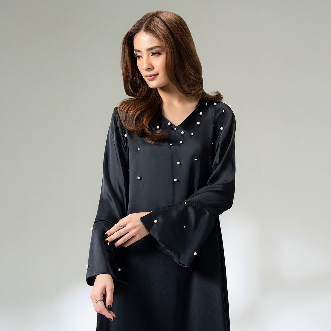 Single piece silk shirt (limelight)