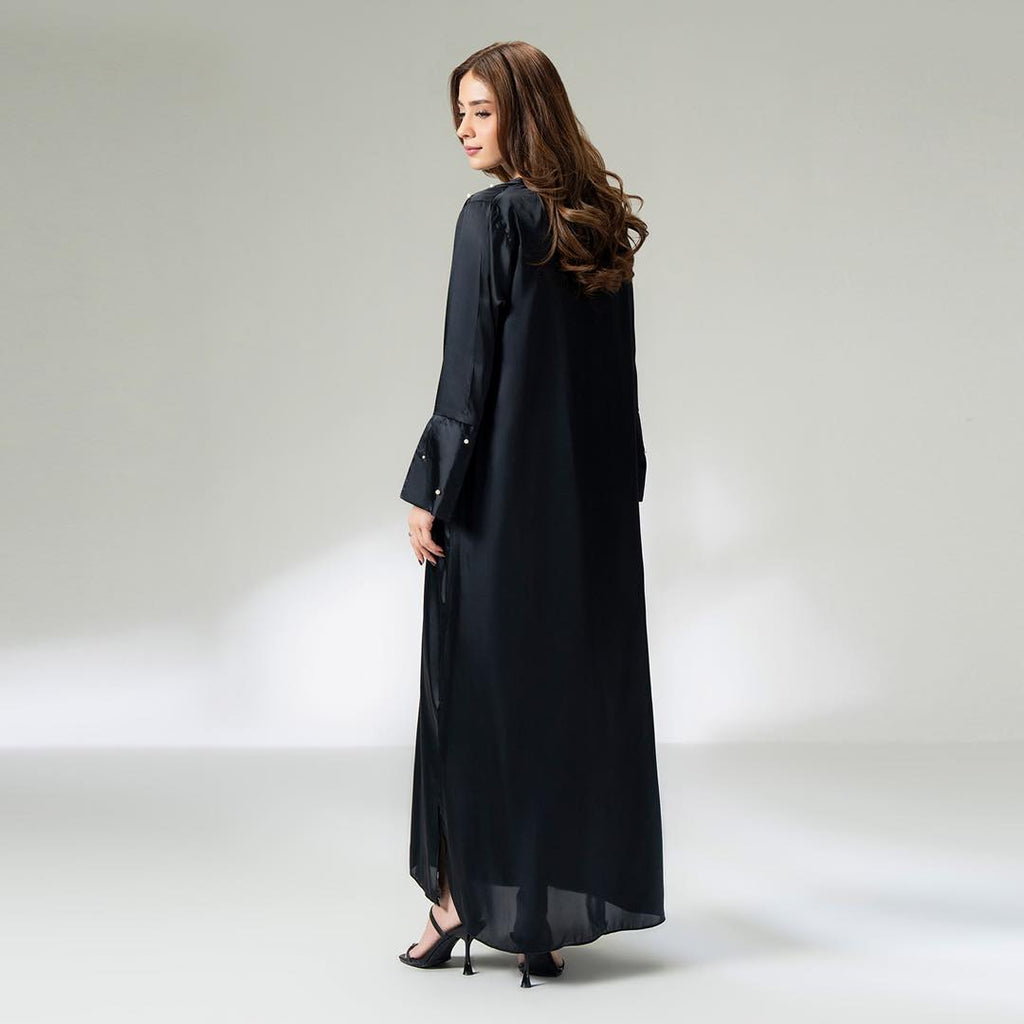 Single piece silk shirt (limelight)