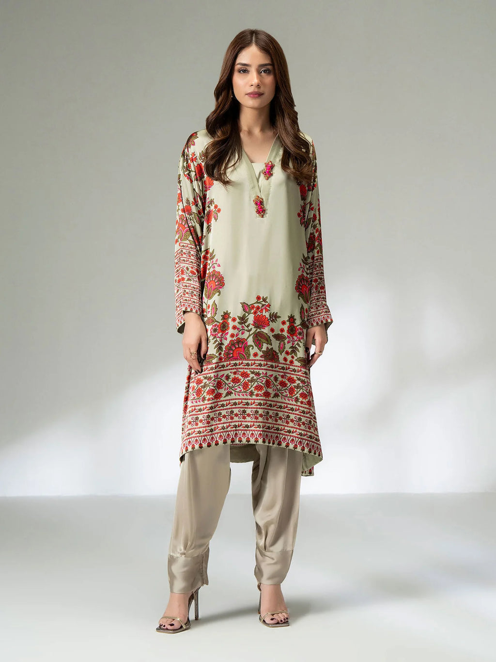Limelight Silk Suit 2 piece