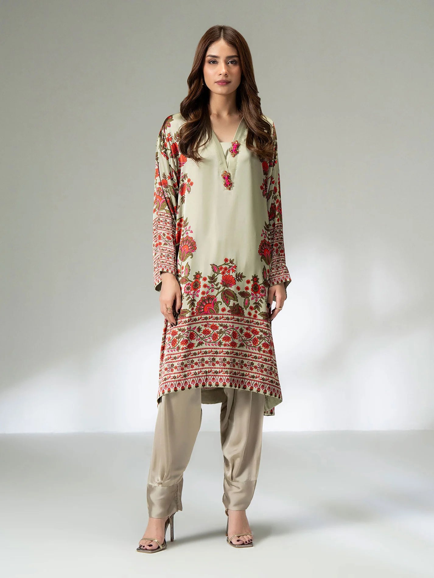Limelight Silk Suit 2 piece