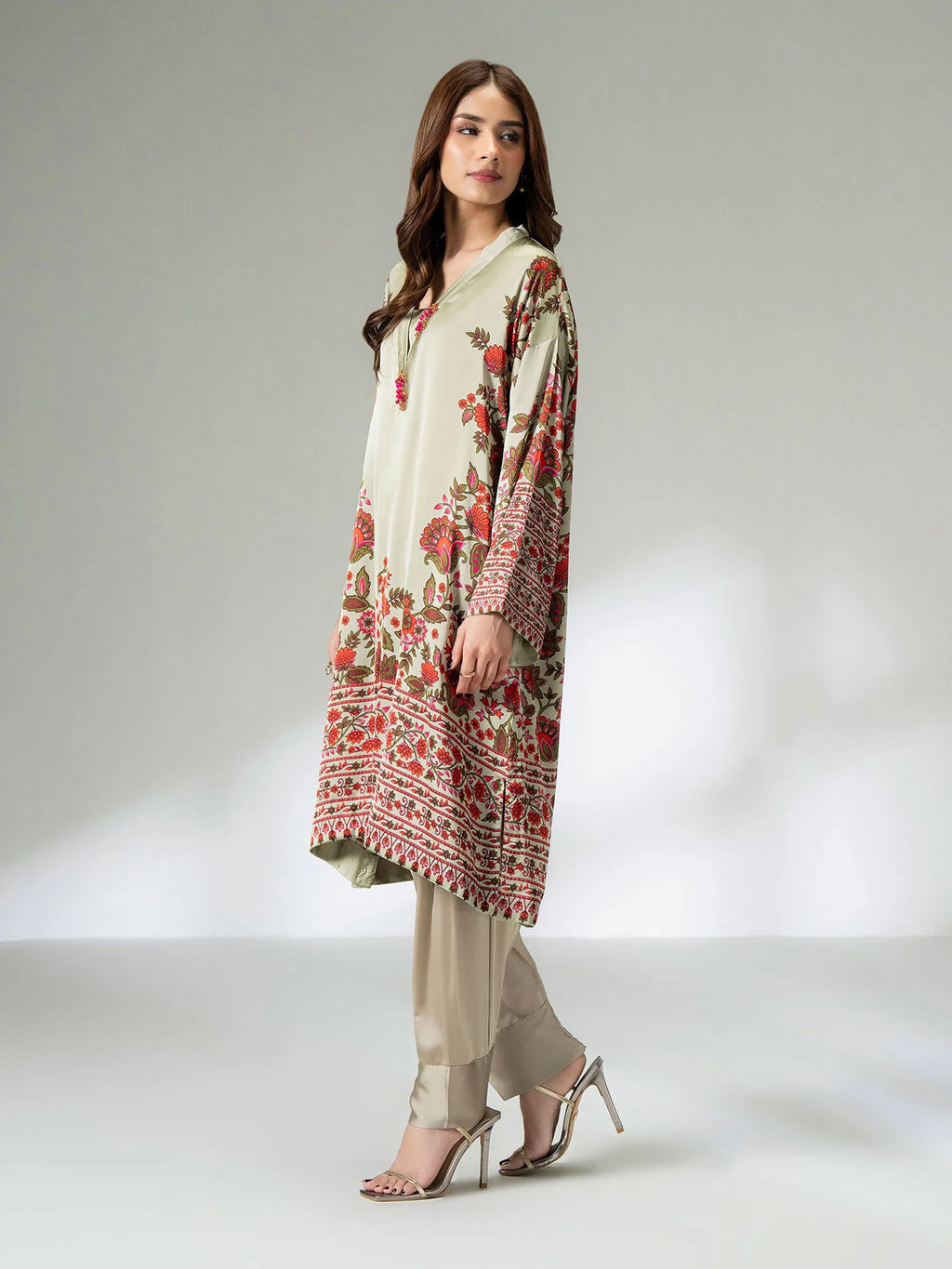 Limelight Silk Suit 2 piece