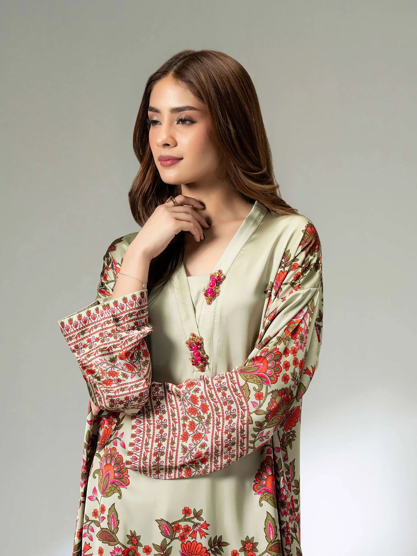 Limelight Silk Suit 2 piece