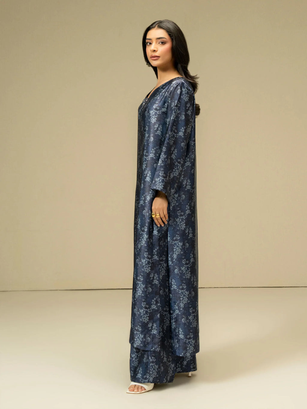 Limelight 2 Piece Silk Suit-Printed