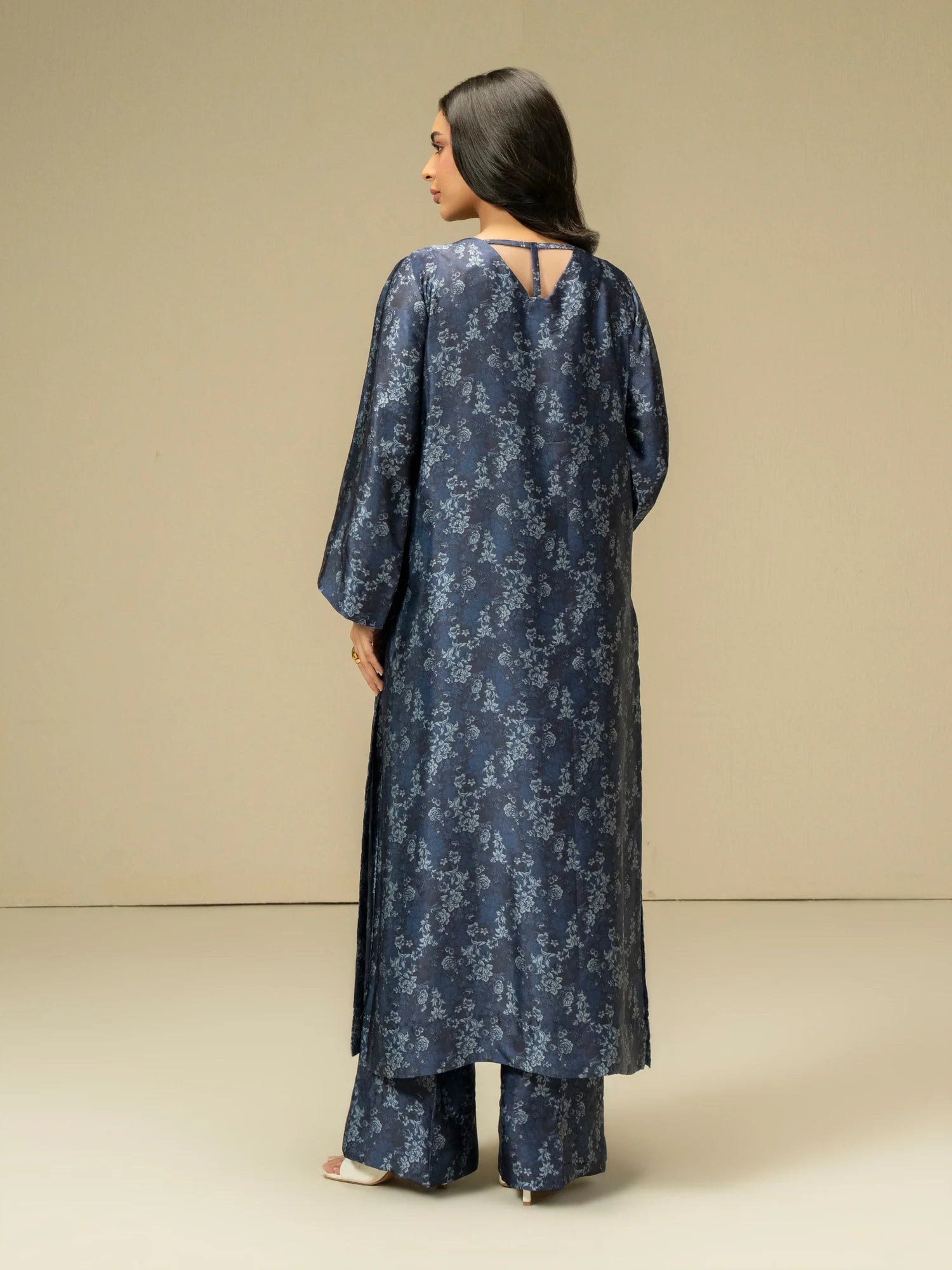 Limelight 2 Piece Silk Suit-Printed