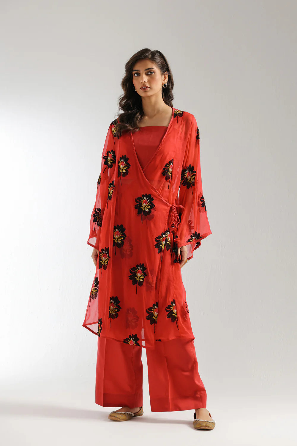 ETHNIC EMBROIDERED SUIT