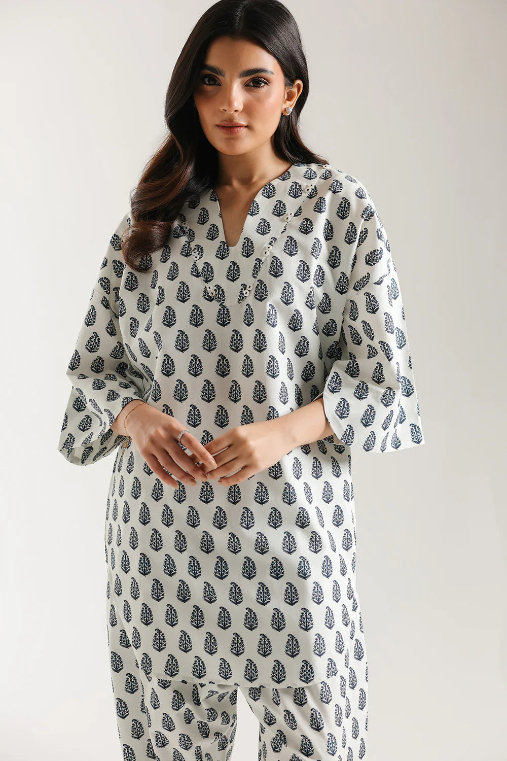 2 Piece Printed Suit (Ethnic)