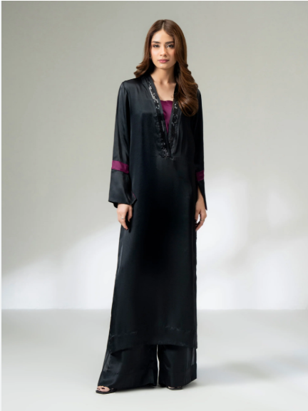 2 Piece Silk Suit (limelight)