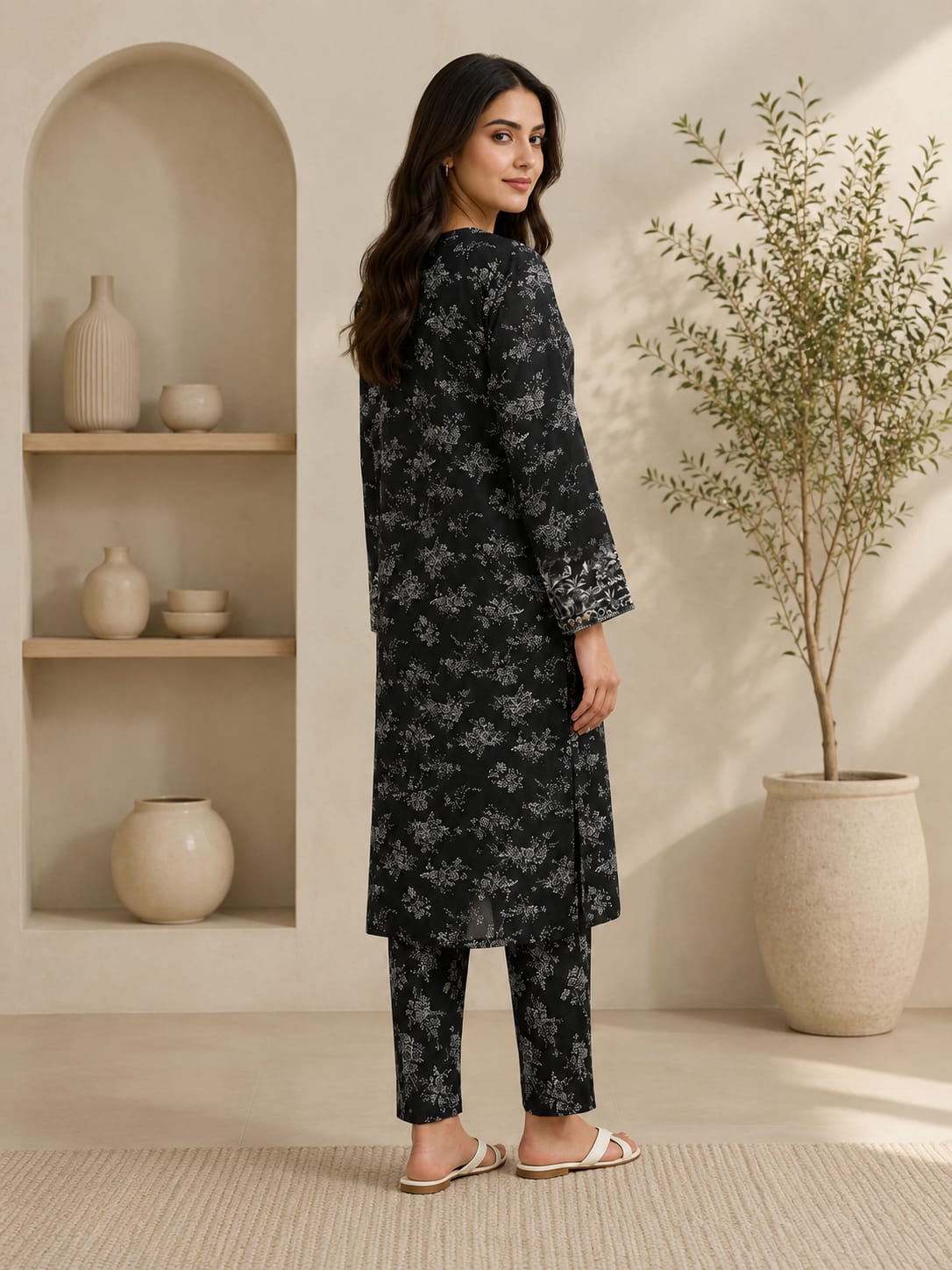 2 Piece Grip Suit - Emroidered (Limelight)