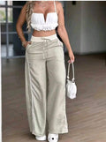 High Waisted Wide Leg Pants