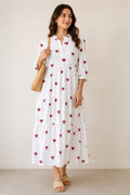 Hearts design Summer Maxi